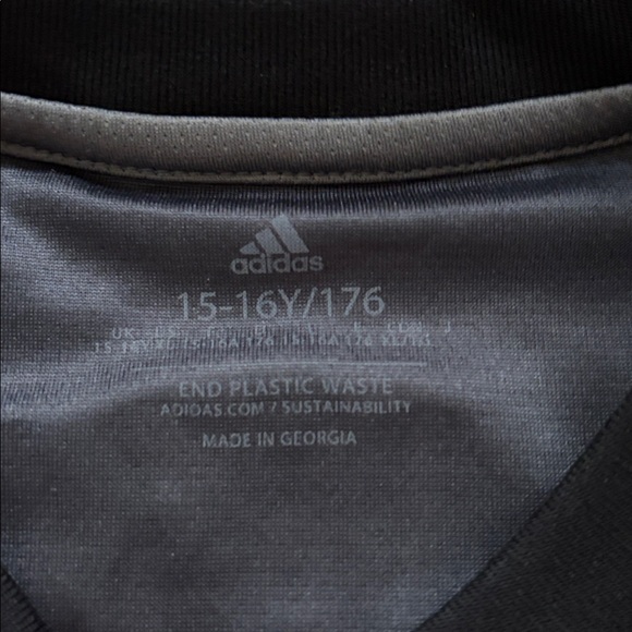 Arsenal G. Jesus Black & Gold Training Jersey Youth 15-16Y - - Picture 3 of 5